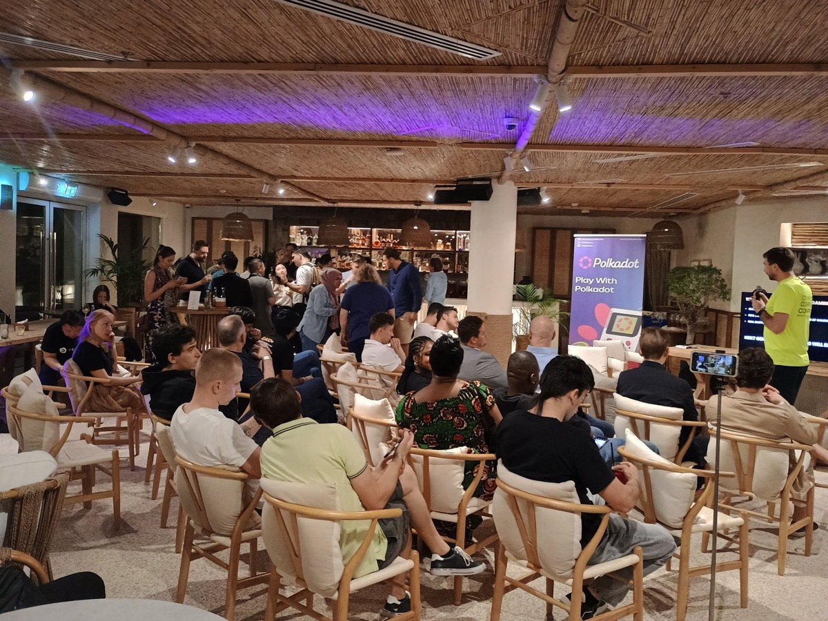 Community talk at a Polkadot event